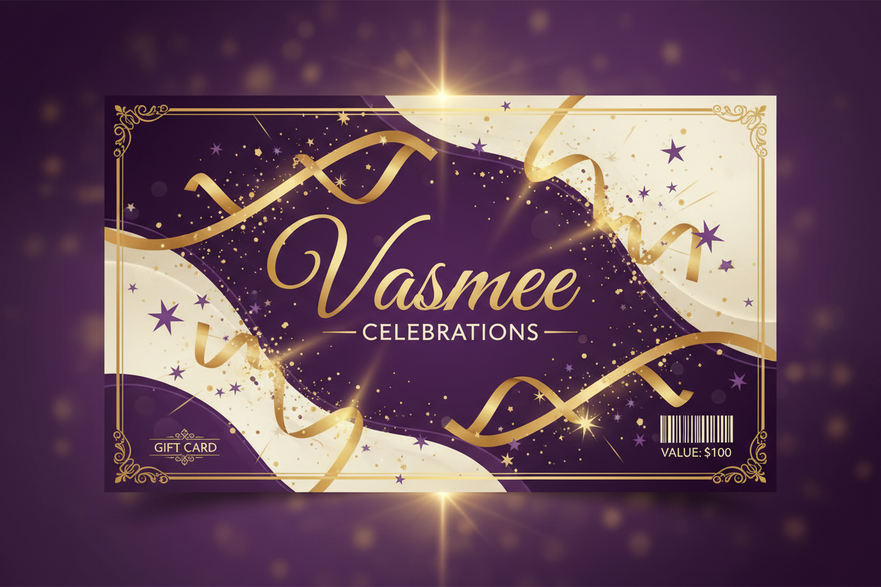 Vasmee Celebration Gift Card